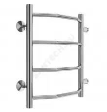 Полотенцесушитель водяной нерж сталь Лесенка (1") НР 400х500мм 4П боковое подключение Виктория Терминус 4670078530042