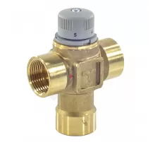 Клапан смесительный термостатический седельный латунь Ду 20 Ру10 3/4" ВР Kvs=2м3/ч Tн=30-60C Tmax=85С Icma 90149AE05