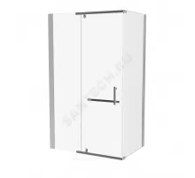 Ограждение душевое Arena Square 1200х800х2000 мм без поддона квадратная прозрачное стекло Мирсант УТ000058038