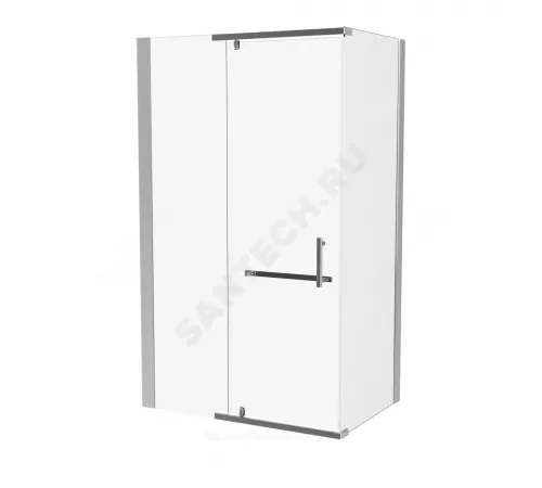 Ограждение душевое Arena Square 1200х800х2000 мм без поддона квадратная прозрачное стекло Мирсант УТ000058038