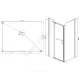 Ограждение душевое Arena Square 1200х800х2000 мм без поддона квадратная прозрачное стекло Мирсант УТ000058038