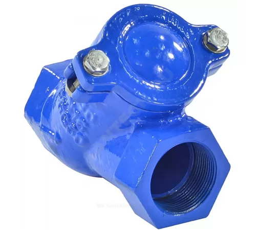 Клапан обратный чугун шаровой Ду 25 Ру16 Тмакс=80 оС ВР шар чугун+EPDM Benarmo