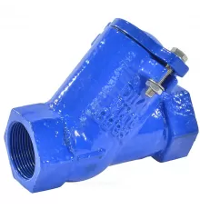 Клапан обратный чугун шаровой Ду 25 Ру16 Тмакс=80 оС ВР шар чугун+EPDM Benarmo