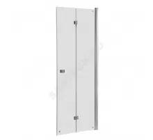 Дверь душевая Capital 900х1950мм прозрачное стекло профиль хром Roca M4509012M