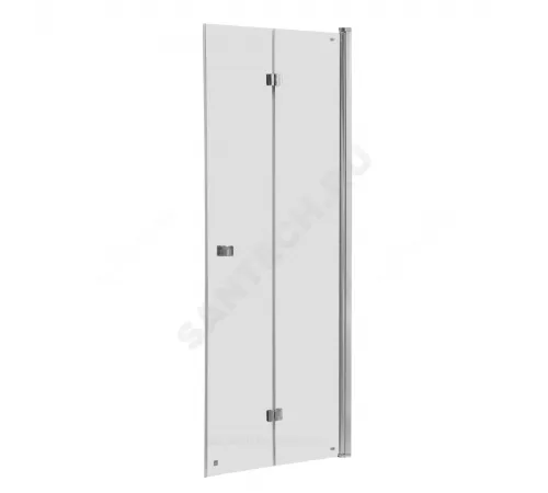 Дверь душевая Capital 900х1950мм прозрачное стекло профиль хром Roca M4509012M