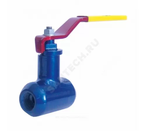 Кран шаровой сталь 11с67п Ду 32 Ру40 ВР L=110мм Маршал 2ЦР.00.1.040.032/025