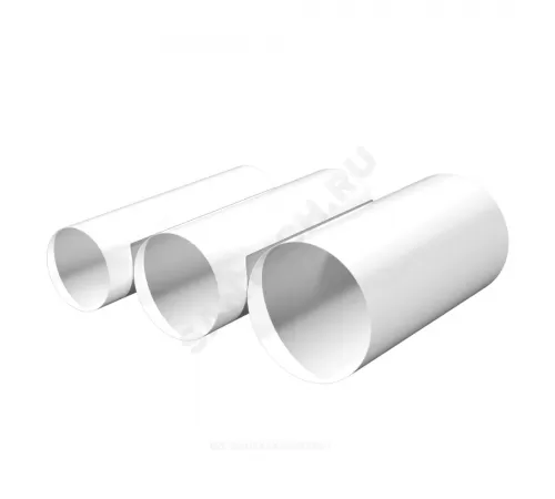 Воздуховод круглый D100 L=500мм пластик Эра 10ВП