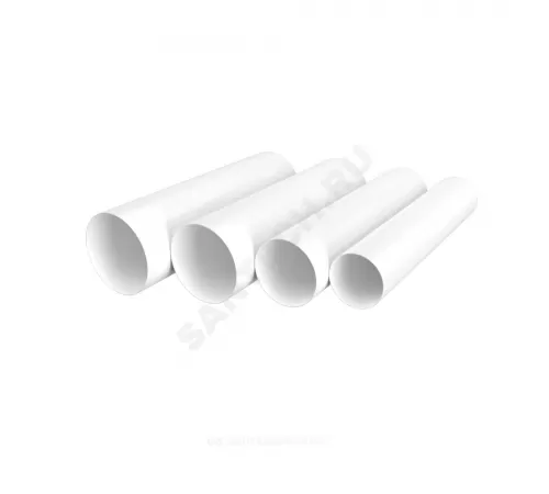 Воздуховод круглый D100 L=500мм пластик Эра 10ВП