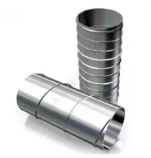 Воздуховод круглый D150 L=2000мм 0,5мм сталь оц ERA PRO 150DG0,5L2000