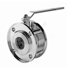 Кран шаровой сталь Стриж Ду 32 Ру16 межфл L=52мм полнопроходной оцинкован LD 032.016.02.Zn