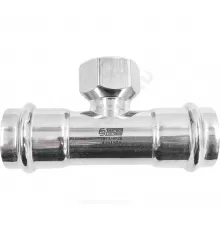 Тройник сталь нерж AISI 304 Дн 18х3/4"х18 пресс/ВР SantechSystems