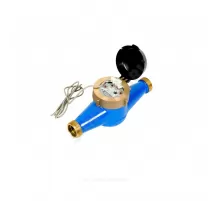 Счётчик х/в крыльчатый многоструйный Ду 25 Ру16 Qn=3,5 м3/ч 40С L=260мм резьба импульсный В/К IP68 ВКМ М ДГ2 Декаст 71-25-09