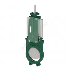 Задвижка шиберная двусторонняя чугун VGB4400-004NI Ду 100 Ру10 межфл под электропривод ISO F07/F10 уплотнение: NBR Tecofi VGB4400-004NI0100