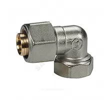 Угольник для МП/PE-X труб латунь обжим Дн 18х1/2"х90гр ВР R563AM Giacomini R563MX052