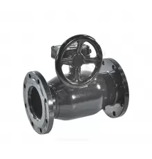 Кран шаровой сталь 11с67п Ду 150 Ру25 фл L=380мм с редуктором FORTECA 183.2.150.025