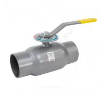 Кран шаровой балансировочный ручной сталь Regula Ду 20 Ру40 п/привар Kvs=11.22м3/ч без ниппелей LD КШ.Ц.П.Regula.020.040.Н/П.02