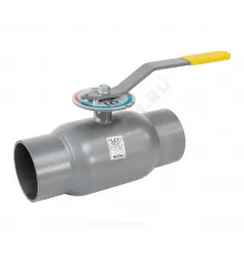 Кран шаровой балансировочный ручной сталь Regula Ду 80 Ру25 п/привар Kvs=137.96м3/ч без ниппелей LD КШ.Ц.П.Regula.080/070.025.Н/П.02