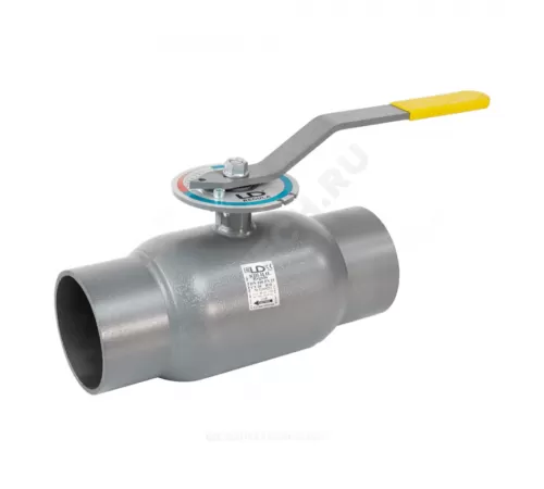 Кран шаровой балансировочный ручной сталь Regula Ду 20 Ру40 п/привар Kvs=11.22м3/ч без ниппелей LD КШ.Ц.П.Regula.020.040.Н/П.02