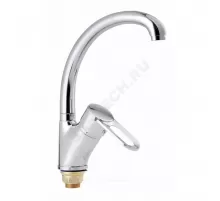 Смеситель для кухонной мойки ручка сбоку одноручный ПЛЮС ПСМ-335-008 Профсан PSM-335-008