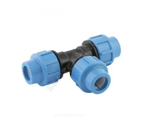 Тройник компрессионный ПЭ Дн 25 Ру12,5 Джилекс 9325