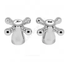 Маховик для смесителя пластик под квадрат 7х7мм упаковка СКИН М_Крест Центр Сантехники (Подольск) СК600439