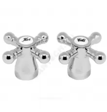 Маховик для смесителя пластик под квадрат 7х7мм упаковка СКИН М_Крест Центр Сантехники (Подольск) СК600439