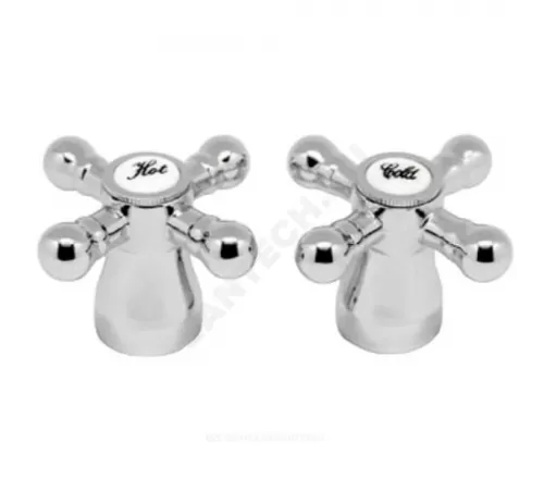 Маховик для смесителя пластик под квадрат 7х7мм упаковка СКИН М_Крест Центр Сантехники (Подольск) СК600439