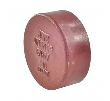 Заглушка чугун SML Ду 150 торцевая б/растр SGACX