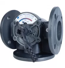 Клапан регулирующий чугун VDF3 поворотный Ду 100 Ру6 фл Kvs=200м3/ч MUT 0-11-0030