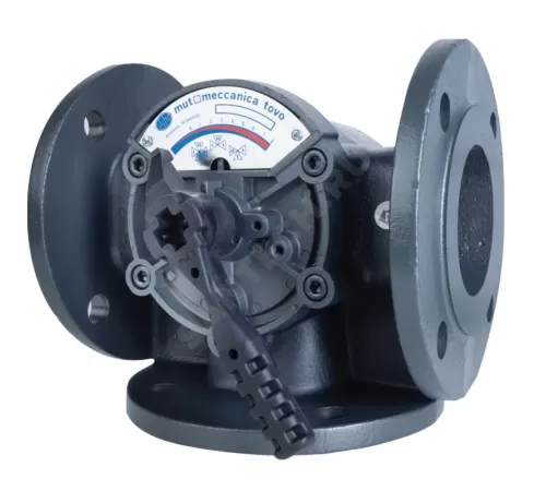 Клапан регулирующий чугун VDF3 поворотный Ду 100 Ру6 фл Kvs=200м3/ч MUT 0-11-0030