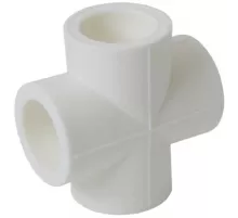 Крестовина PP-R белая Дн 20 внутренняя пайка VALFEX 10118020
