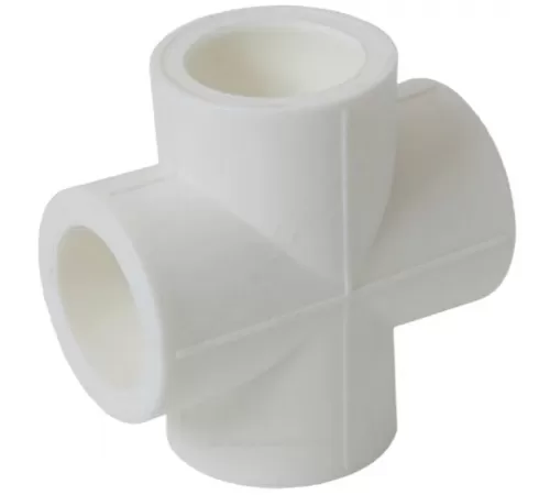 Крестовина PP-R белая Дн 32 внутренняя пайка VALFEX 10118032