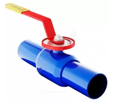 Кран шаровой балансировочный ручной сталь 11с67п 12ЦрП.00.1 Ду 50 Ру40 п/привар Kvs=60.47м3/ч без ниппелей Маршал 12ЦрП.00.1.040.050/040