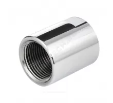 Соединитель для полотенцесушителя латунь Ду 20 3/4"x3/4" ВР хром Aquasfera 9208-01