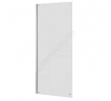 Стенка душевая Capital 850х1400мм прозрачное стекло профиль хром Roca M4008512M