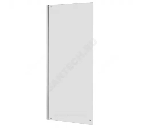 Стенка душевая Capital 850х1400мм прозрачное стекло профиль хром Roca M4008512M