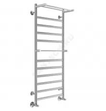 Полотенцесушитель водяной нерж сталь Лесенка (1/2") ВР с полочкой 500х1200мм 12П нижнее подключение Хендрикс Терминус 4670078529831