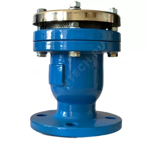 Вантуз автоматический однокамерный двойного действия чугун Ду 65 Ру10/16 фл вертикальный Benarmo