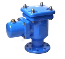 Вантуз автоматический двухкамерный тройного действия чугун Ду 150 Ру25 фл угловой Benarmo