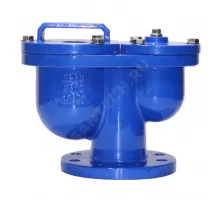 Вантуз автоматический двухкамерный тройного действия чугун Ду 100 Ру10/16 фл комбинированный вертикальный Benarmo