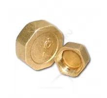 Заглушка латунь Ду 20 (3/4") ВР Цветлит ZW50026