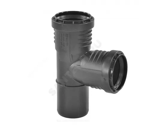 Тройник PP-MD бесшумный Silent-PP Дн 90х50х87,5гр б/нап в/к Geberit 390.448.14.1