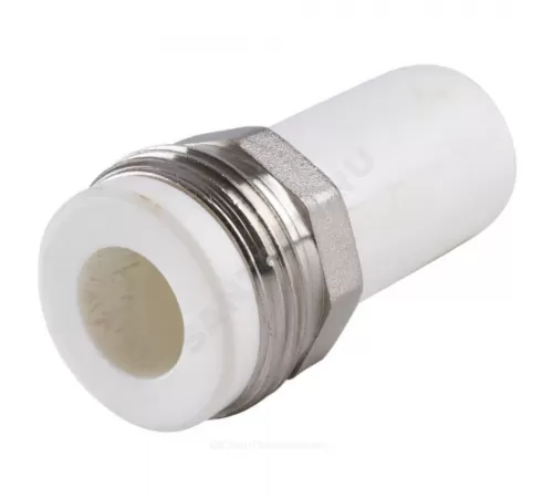 Штуцер PP-R комбинированный белый Дн 32х1 1/4" НР VALFEX 11137032
