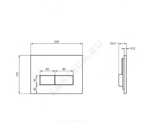 Кнопка смыва