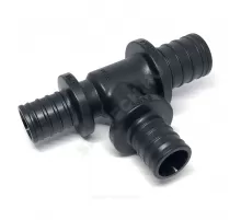 Тройник для PE-X труб аксиальный PPSU Дн 20х20х16 переходной РОС