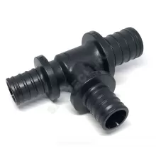 Тройник для PE-X труб аксиальный PPSU Дн 32х20х25 переходной РОС