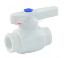 Кран шаровой PP-R белый Дн 20 внутренняя пайка Стандарт RTP (РосТурПласт) 25846