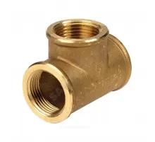 Тройник латунь Ду 25 (1") ВР/ВР Цветлит ZW50089