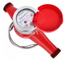 Счётчик г/в крыльчатый многоструйный Ду 25 Ру16 Qn=3,5 м3/ч 90С L=260мм резьба импульсный В/К ВК-ГИ Метер