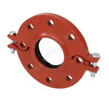 Фланец накидной разъемный грувлок ковкий чугун XGQT14 Ду80 (Дн89) Ру16 JIANZHI .